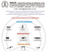 Tablet Screenshot of imparmolas.com.br